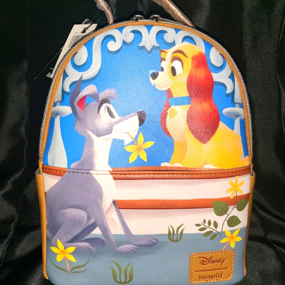 Lady and the Tramp Loungefly Mini Backpack